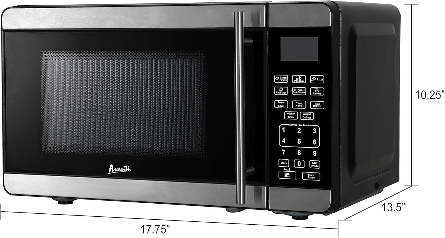 Avanti Products Avanti Countertop Microwave Oven, 0.7 cu. ft.