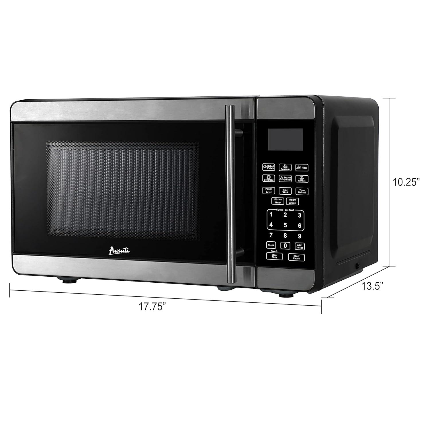 Avanti Products Avanti Countertop Microwave Oven, 0.7 cu. ft.