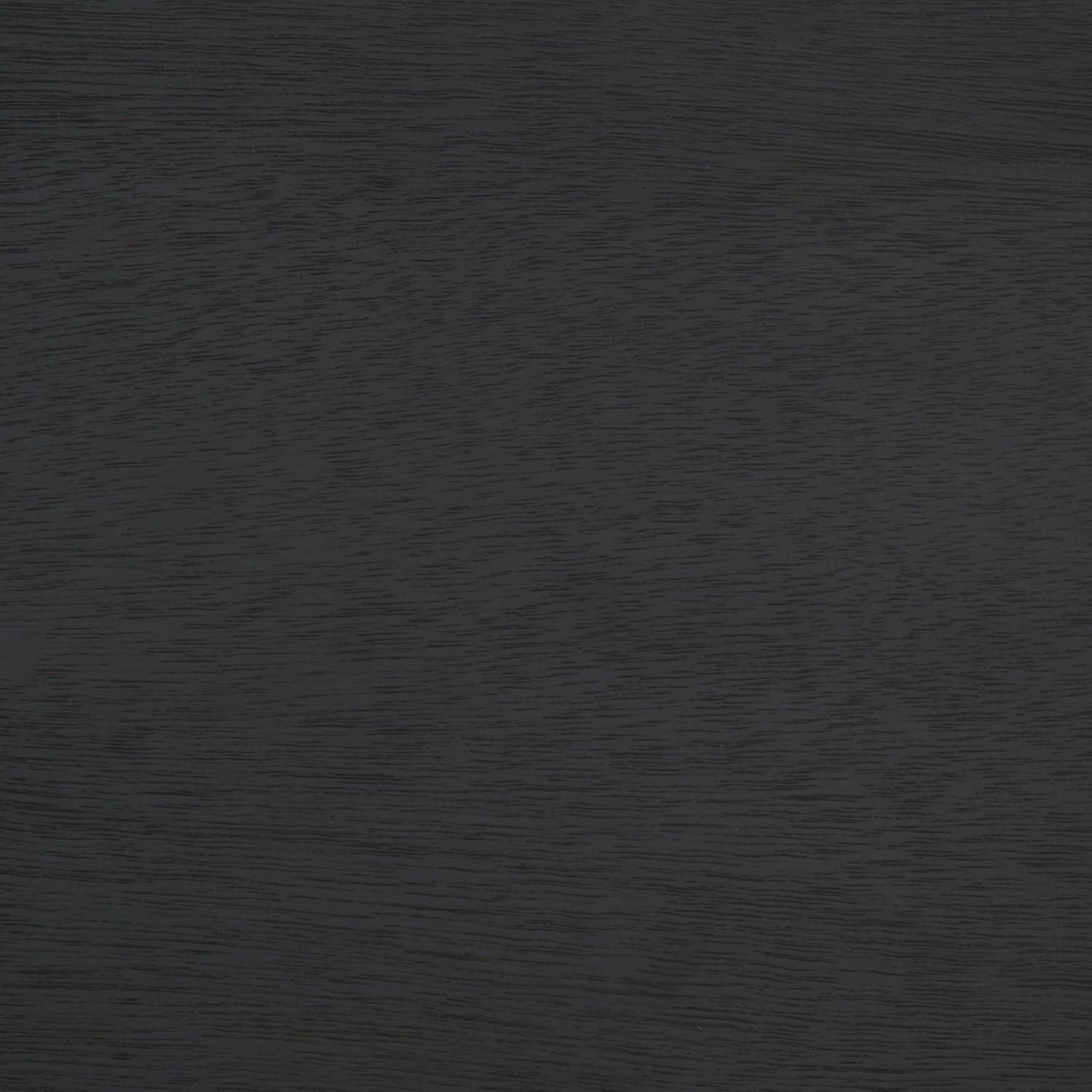 Liasonya Curved Console Table - Black - Safavieh