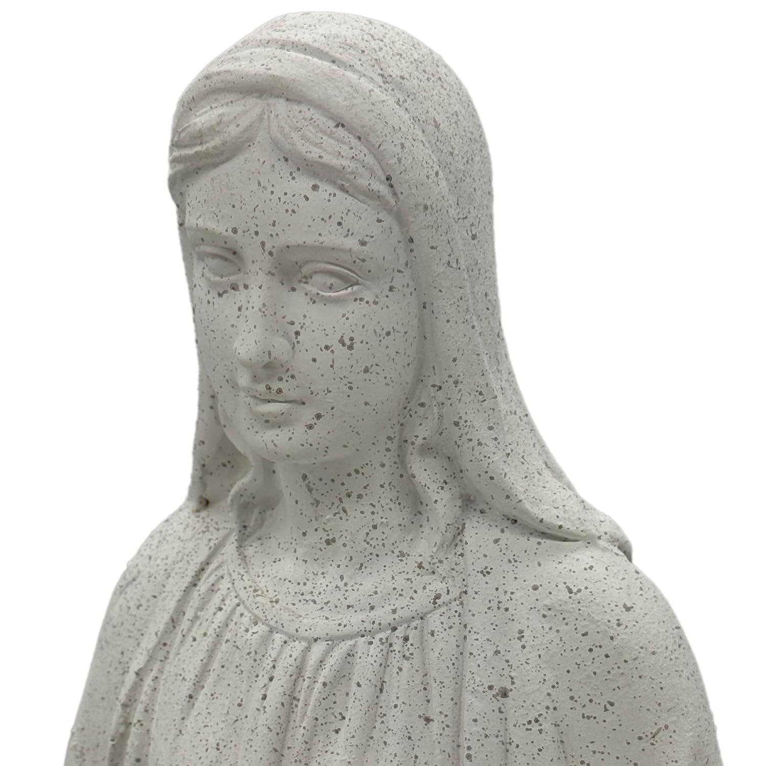 Galt International Virgin Mary Praying Blessed Mother Garden Statue 32" Religious Resin Statue Holy Queen of Heaven