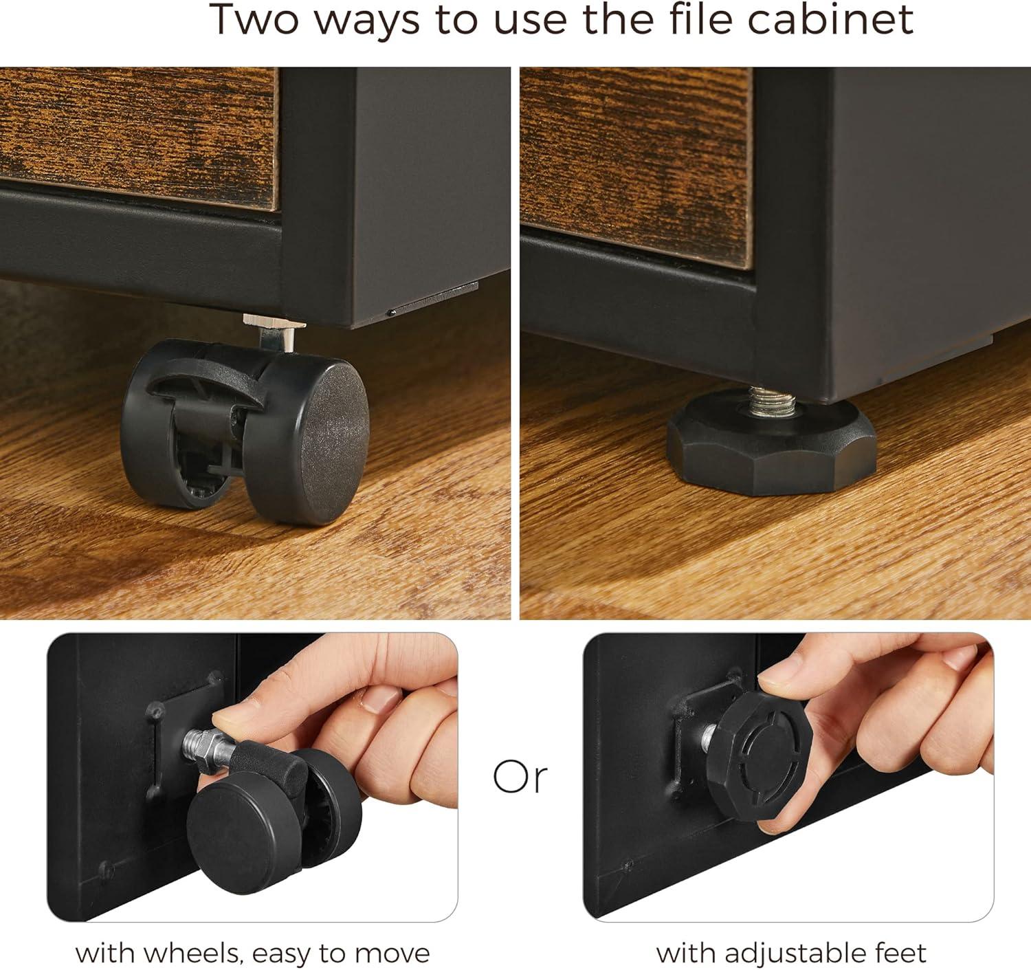 17 Stories File Cabinet, Office Filing Cabinet With Lock