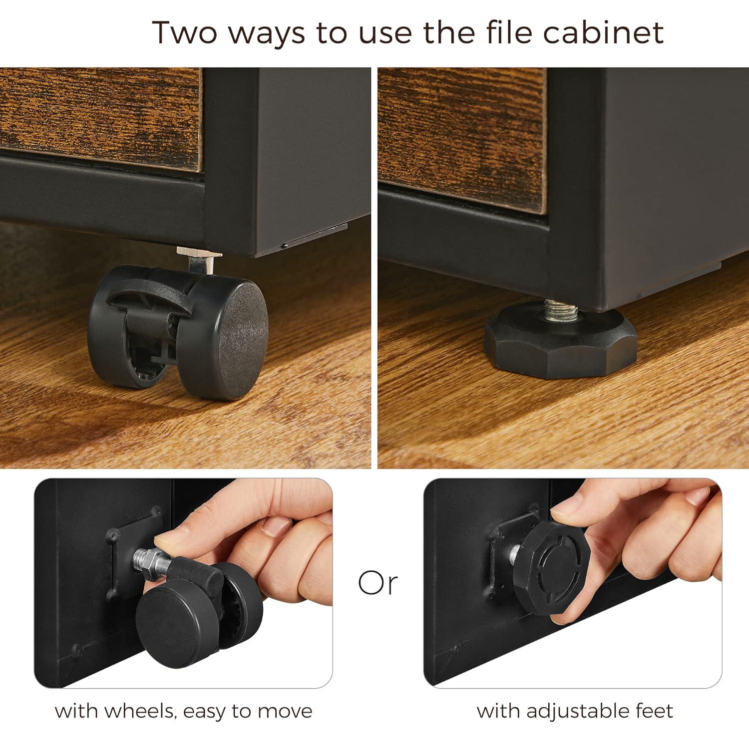 17 Stories File Cabinet, Office Filing Cabinet With Lock