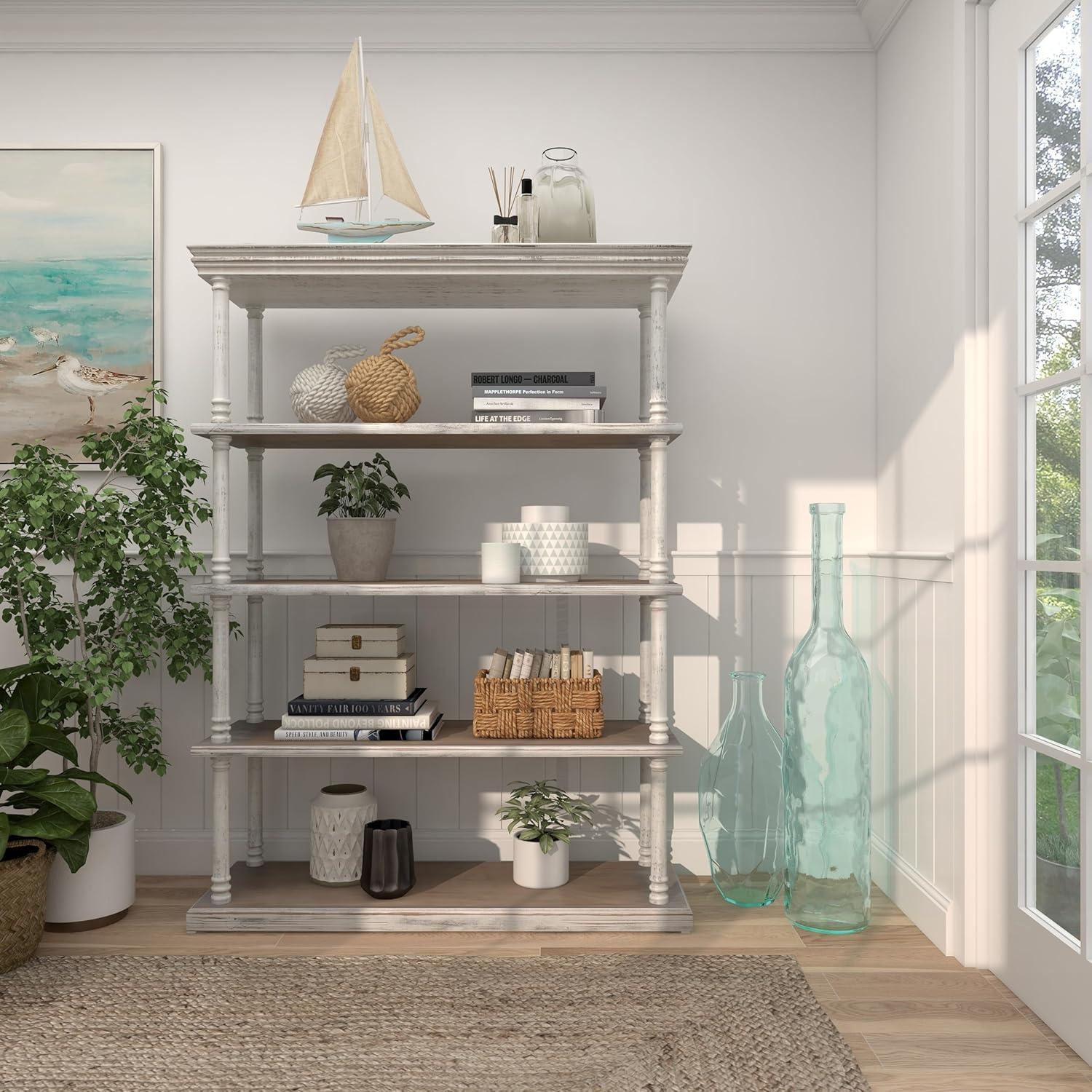 Highland Dunes Recycled Glass Handmade Spanish Decorative Blue Vase