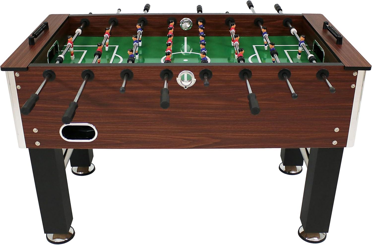Arlmont & Co. Christopher Arlmont & Co. 55.25'' L Foosball Table with Telescopic Rods
