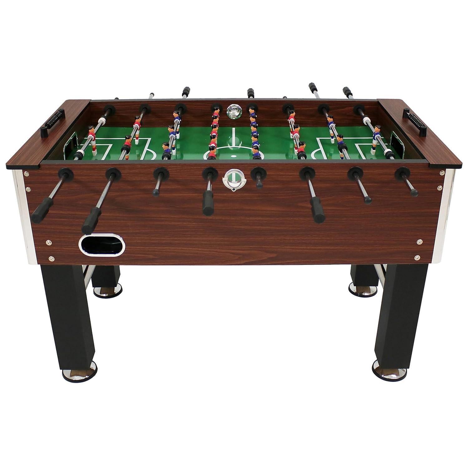 Arlmont & Co. Christopher Arlmont & Co. 55.25'' L Foosball Table with Telescopic Rods