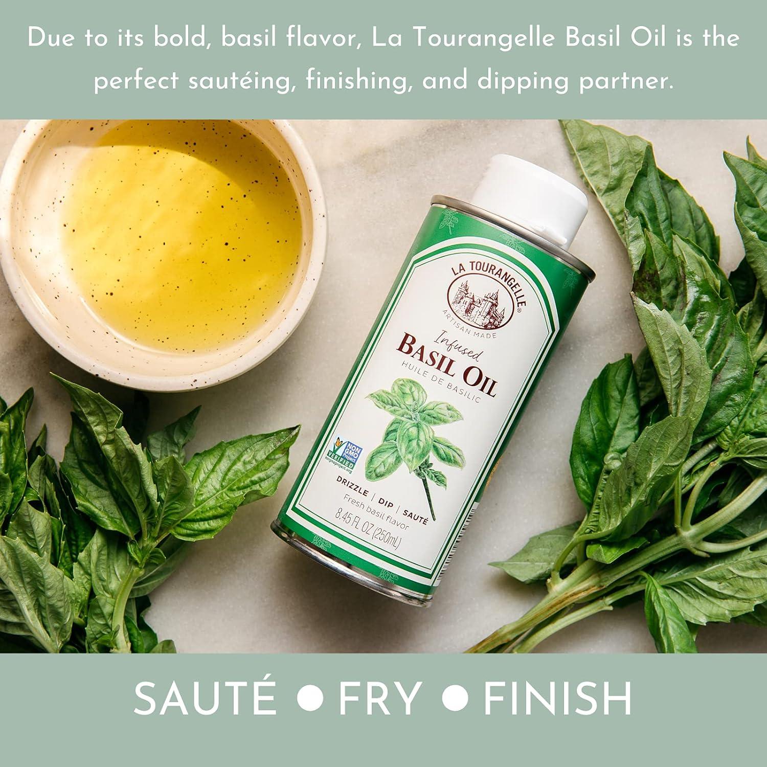 La Tourangelle Basil Infused Oil, 8.45 fl oz (250 ml)