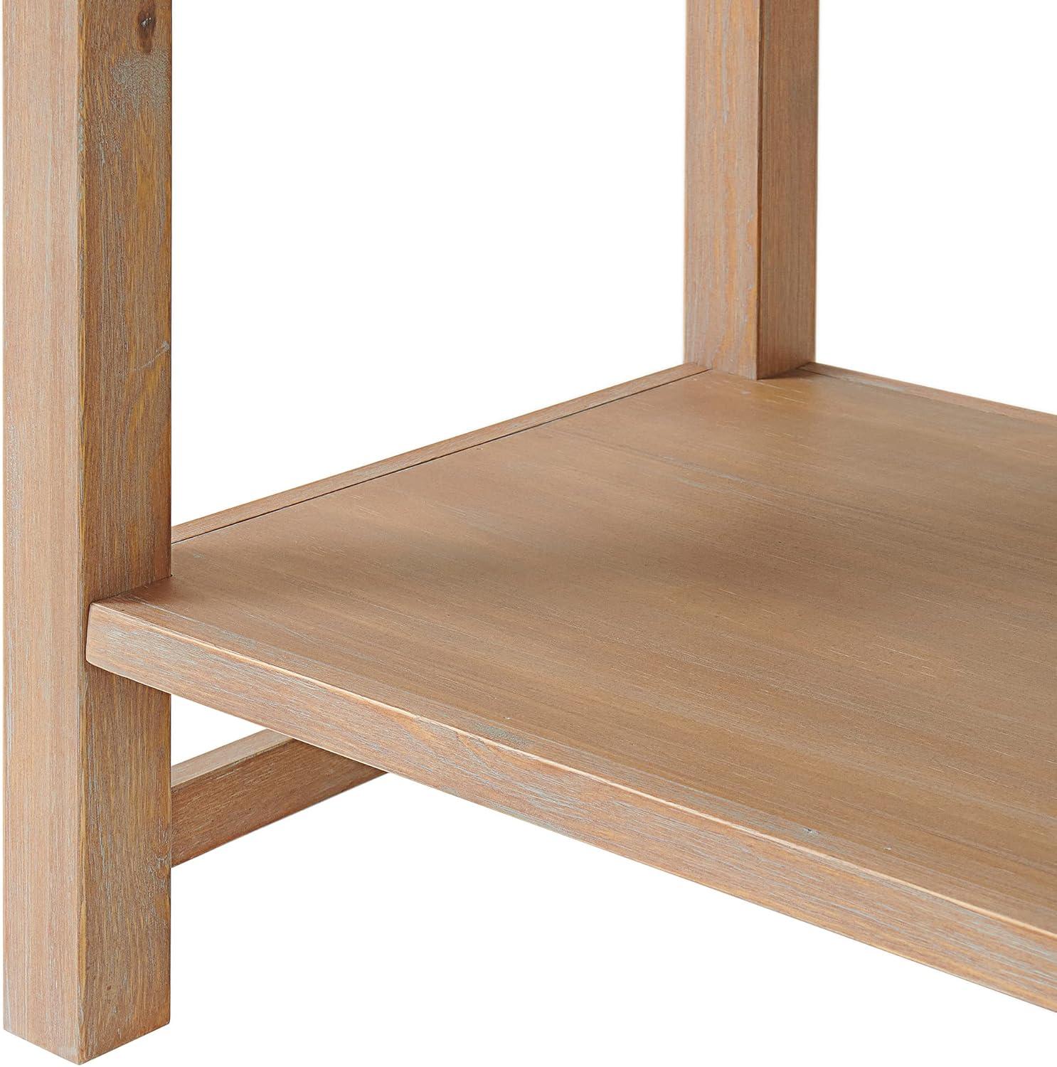 Arden 2-Drawer Wood Nightstand, Perfect for Modern Rustic, Boho or Traditional Bedroom, Functional and Stable Storage, 28W x 19D x 26 3/8H