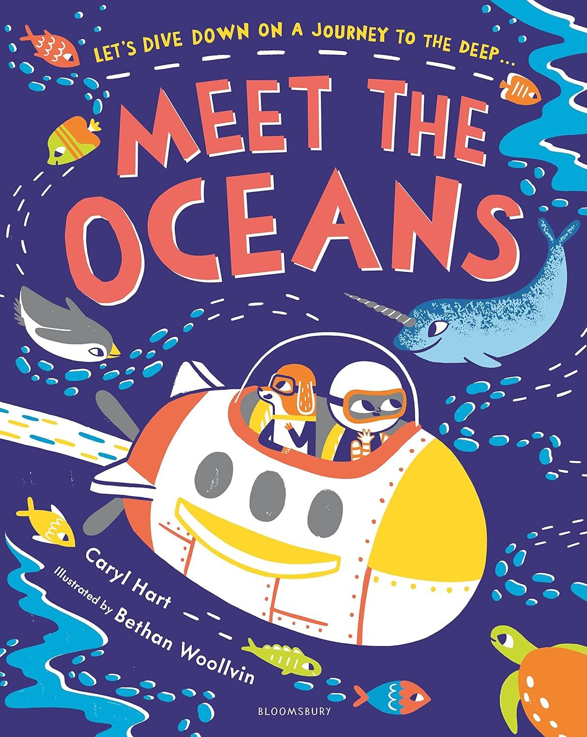 Meet the Oceans Illustrated Kids' Non-fiction Book
