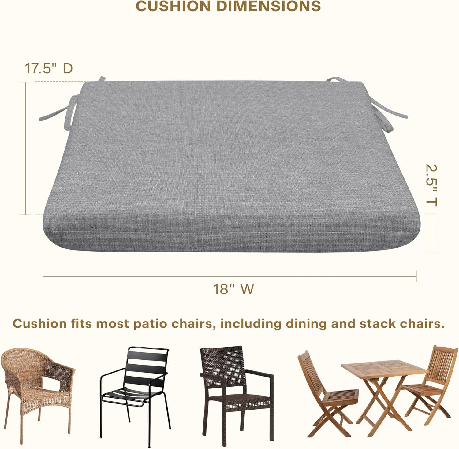 Meridian Outdoor Universal Dining Seat Cushion