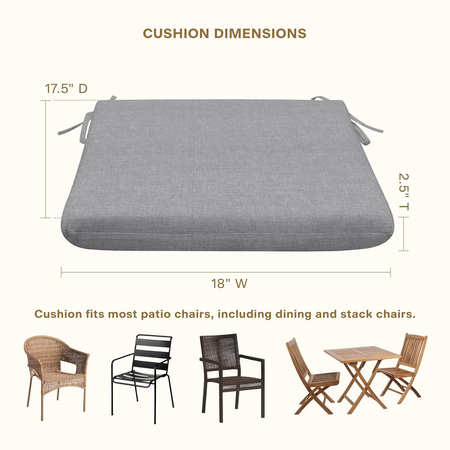 Meridian Outdoor Universal Dining Seat Cushion