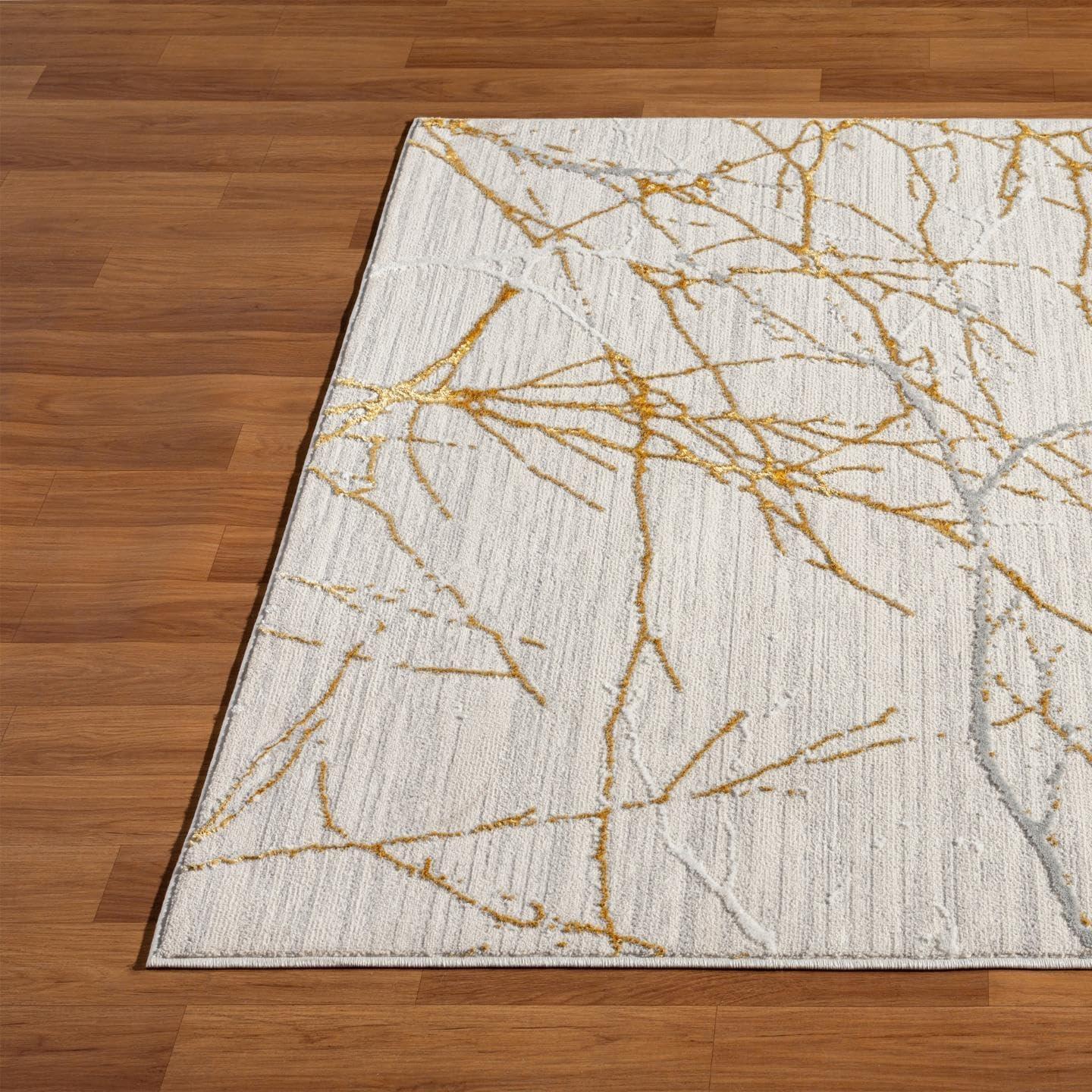 Modern Abstract Nature Area Rug