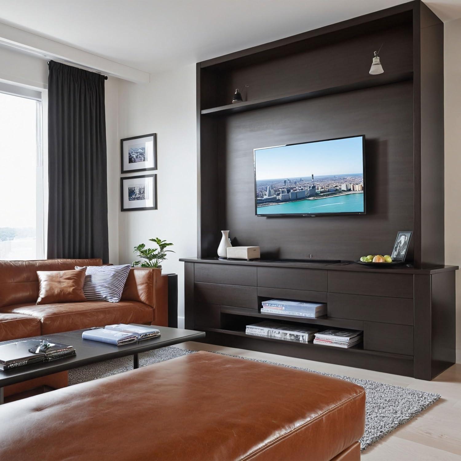 Mount It Compact Full Motion TV Wall Mount - For Tvs Up To 50"