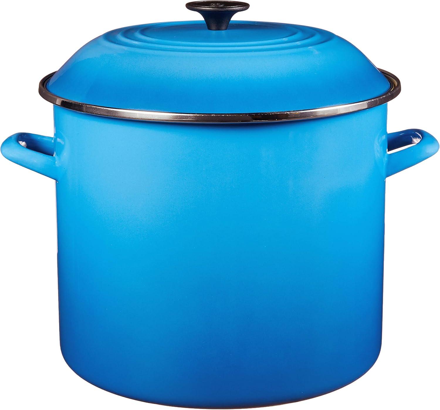 Le Creuset Enamel on Steel Stockpot with Lid