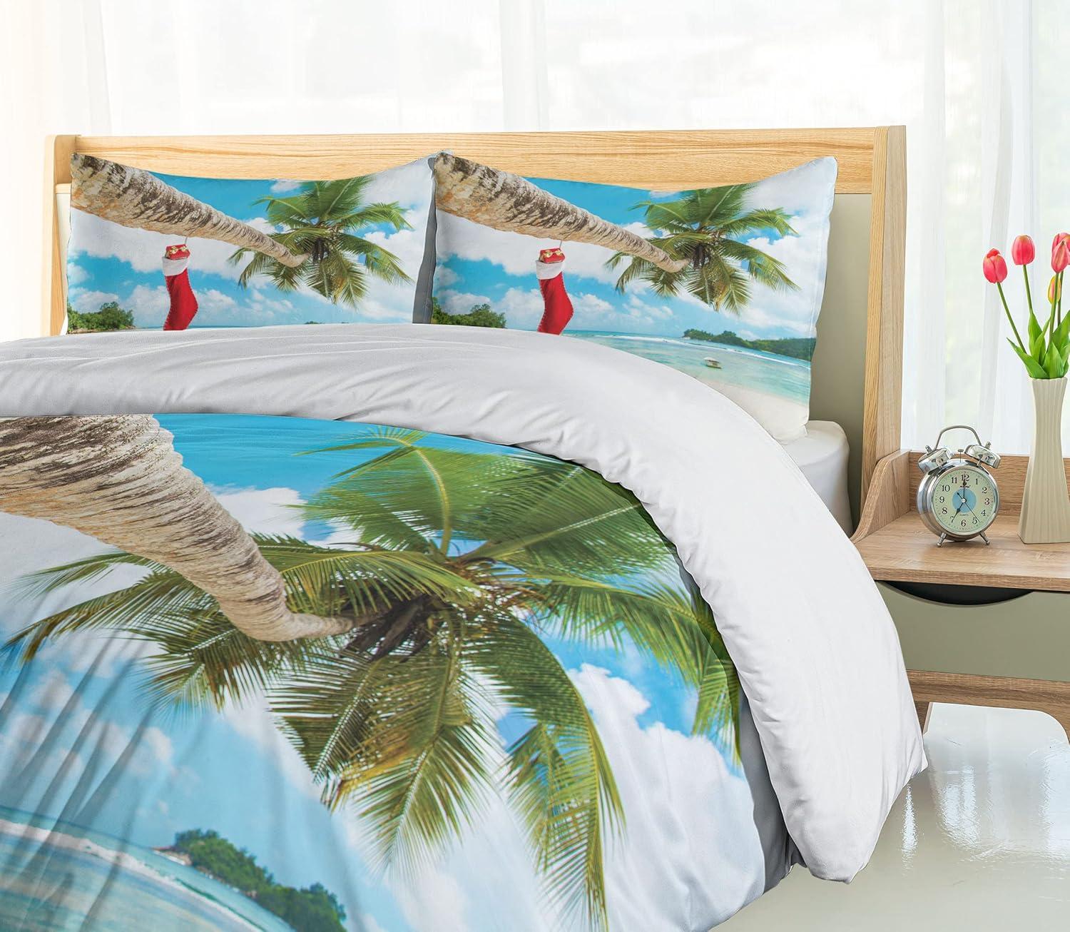 Christmas Coastal Duvet Cover Set