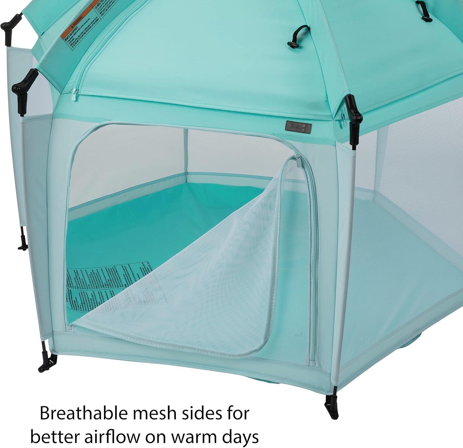 Safety 1st InstaPop Safety 1st 56.7'' W x 49.2'' D Indoor / Outdoor Plastic Pop-Up Play Tent