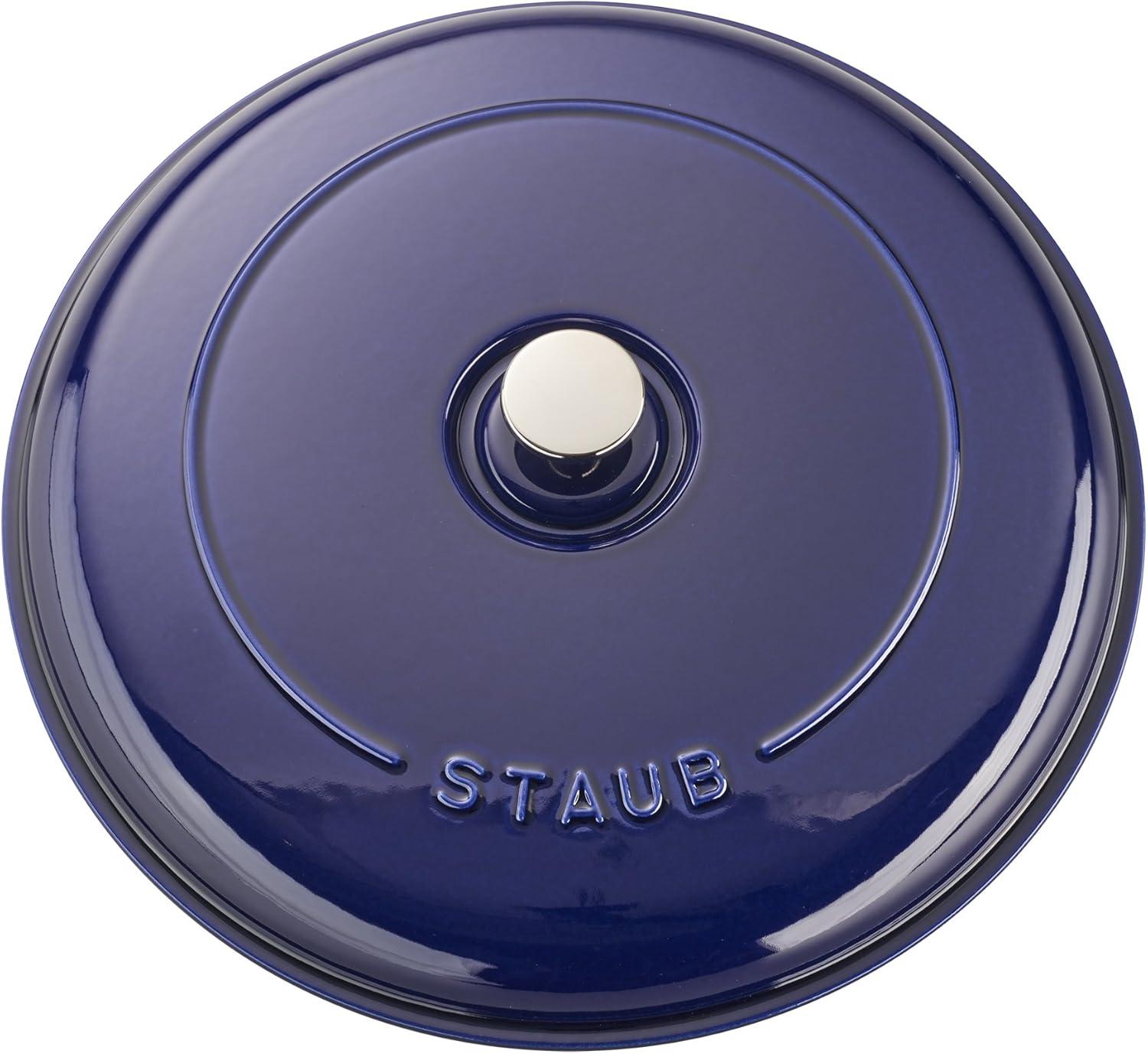 Staub Cast Iron Braiser, Dutch Oven, 3.5-Quart, Serves 3-4