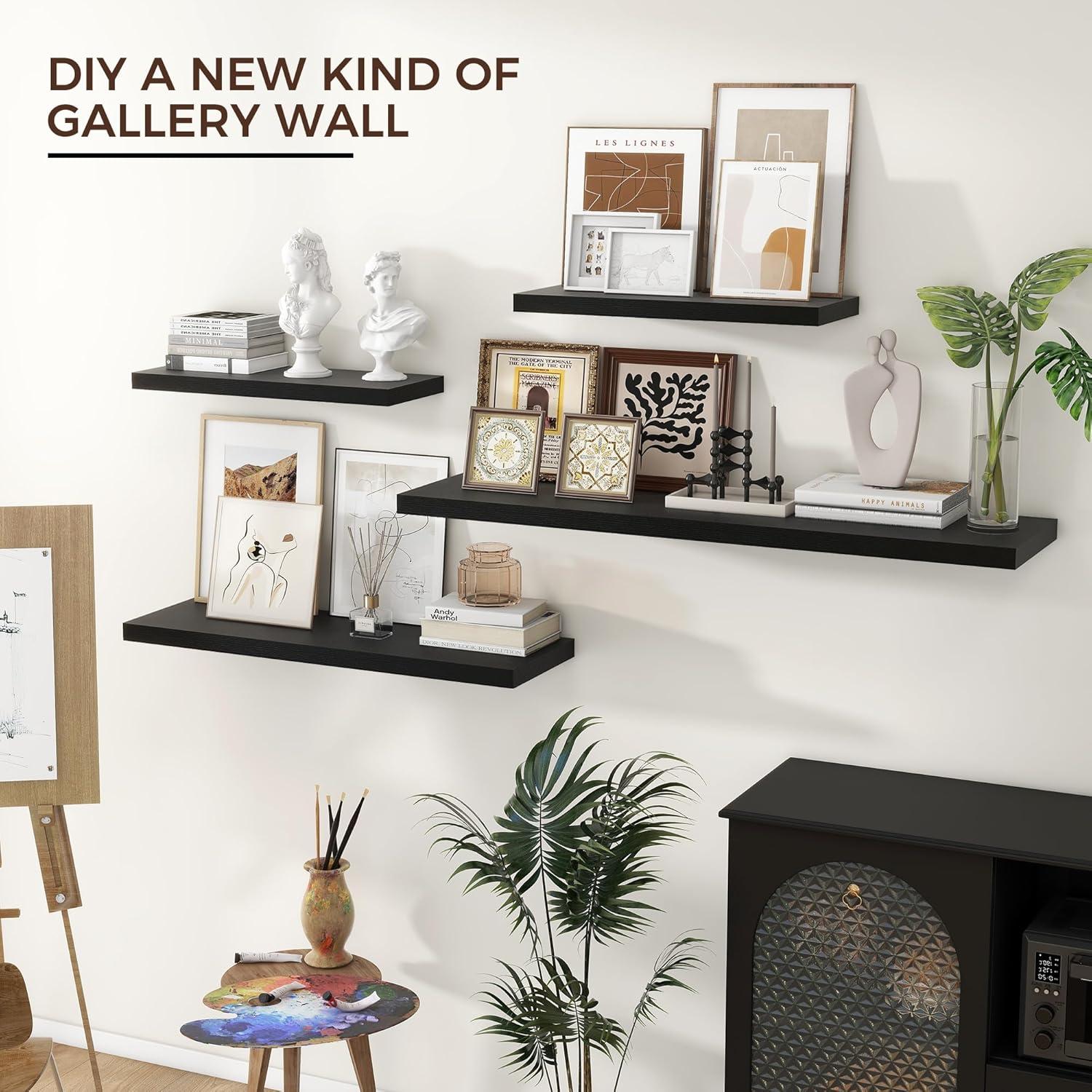 Hokku Designs Soeke 2 Piece Floating Shelf