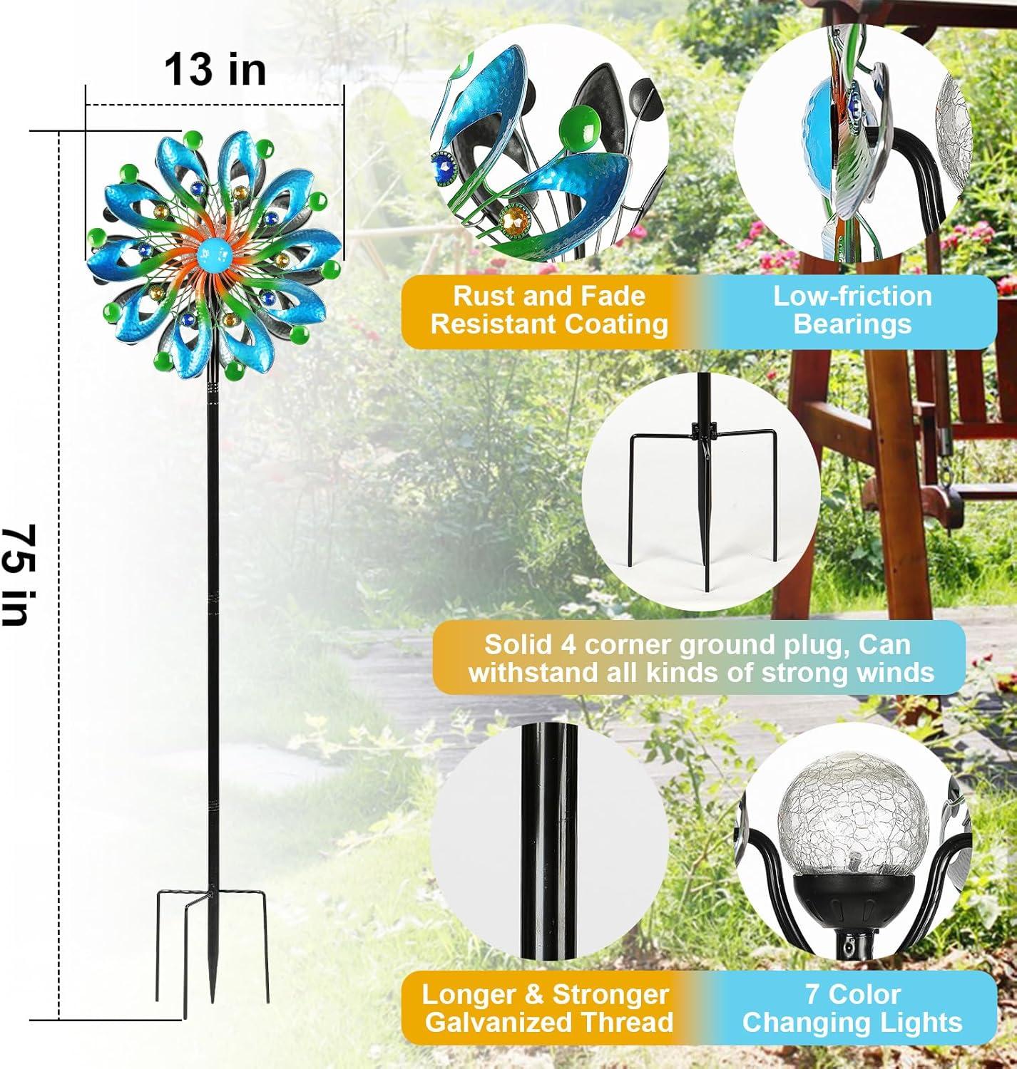 Solar Wind Sculptures and Rotators