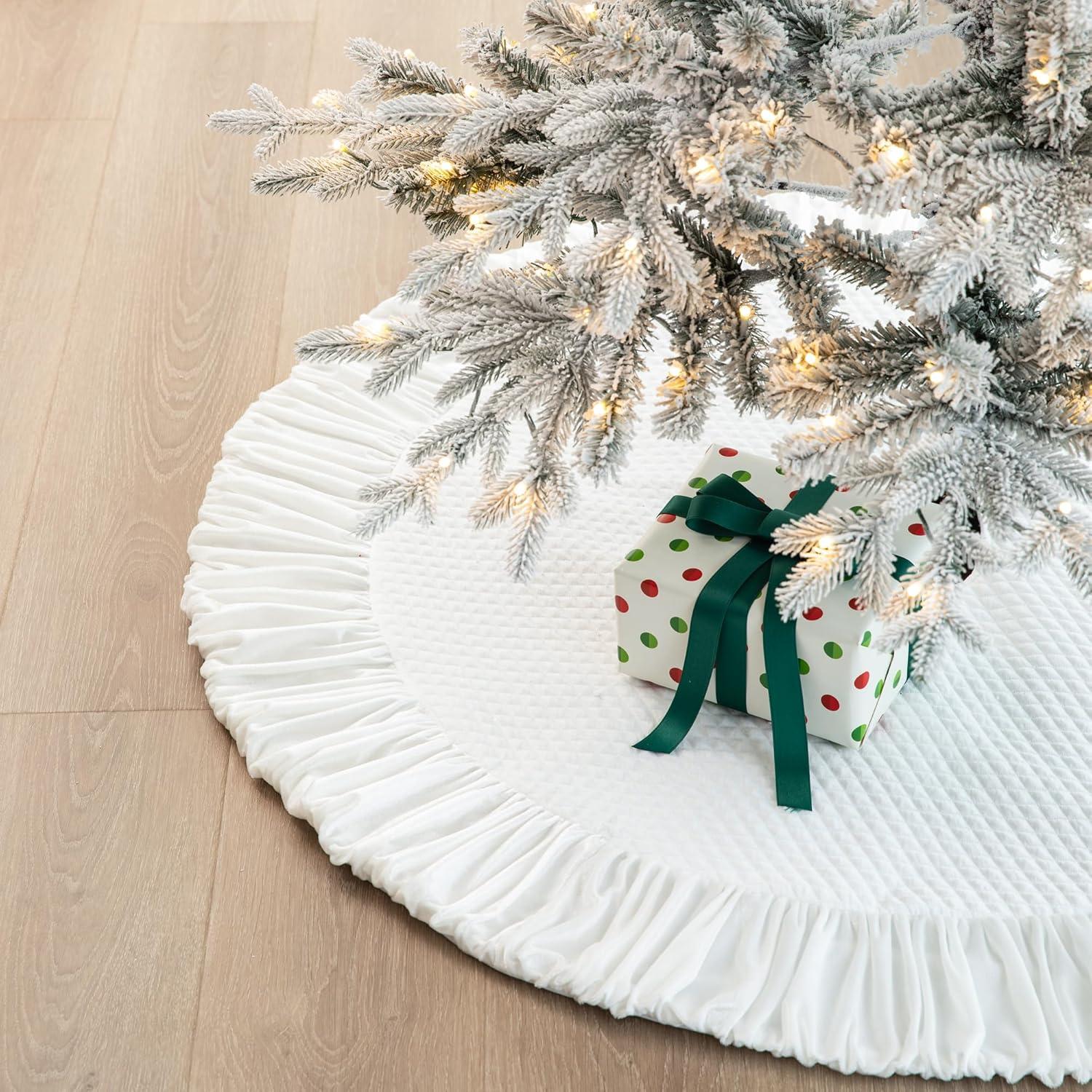 Solid Color Tree Skirt