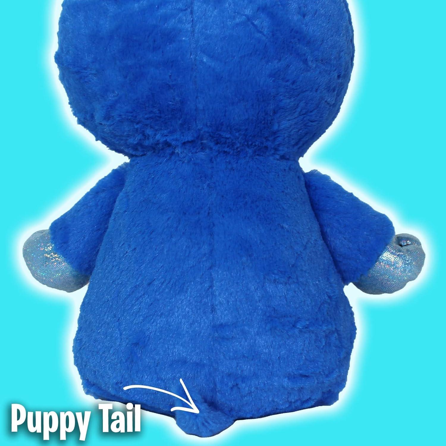 Ontel Star Belly Dream Lites, Stuffed Animal Night Light, Cuddly Blue Puppy
