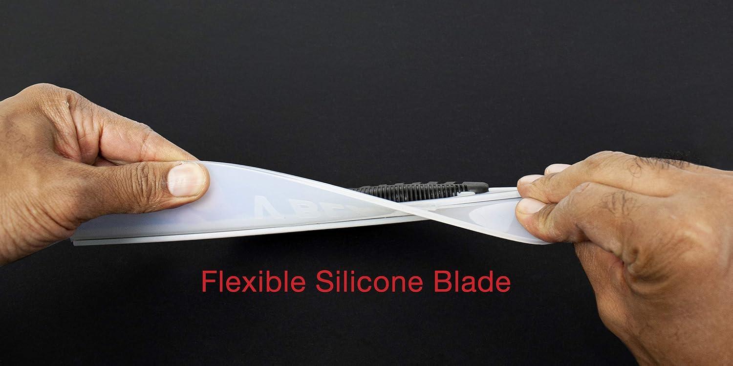 Silicone Squeegee Water Blade for Car and Glass, 12.25 Inches