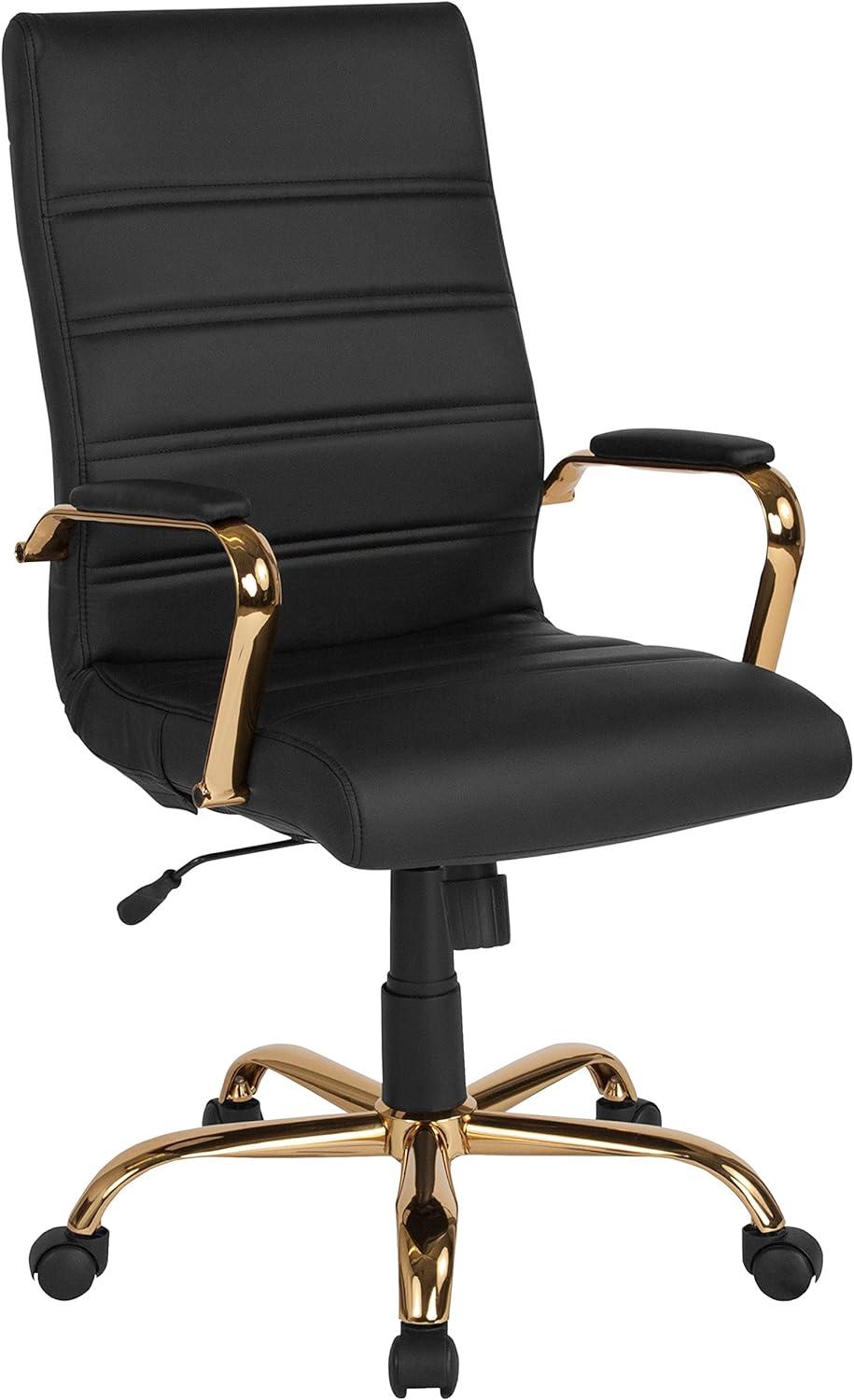 Merrick Lane High Back Executive Swivel Office Chair with Arms