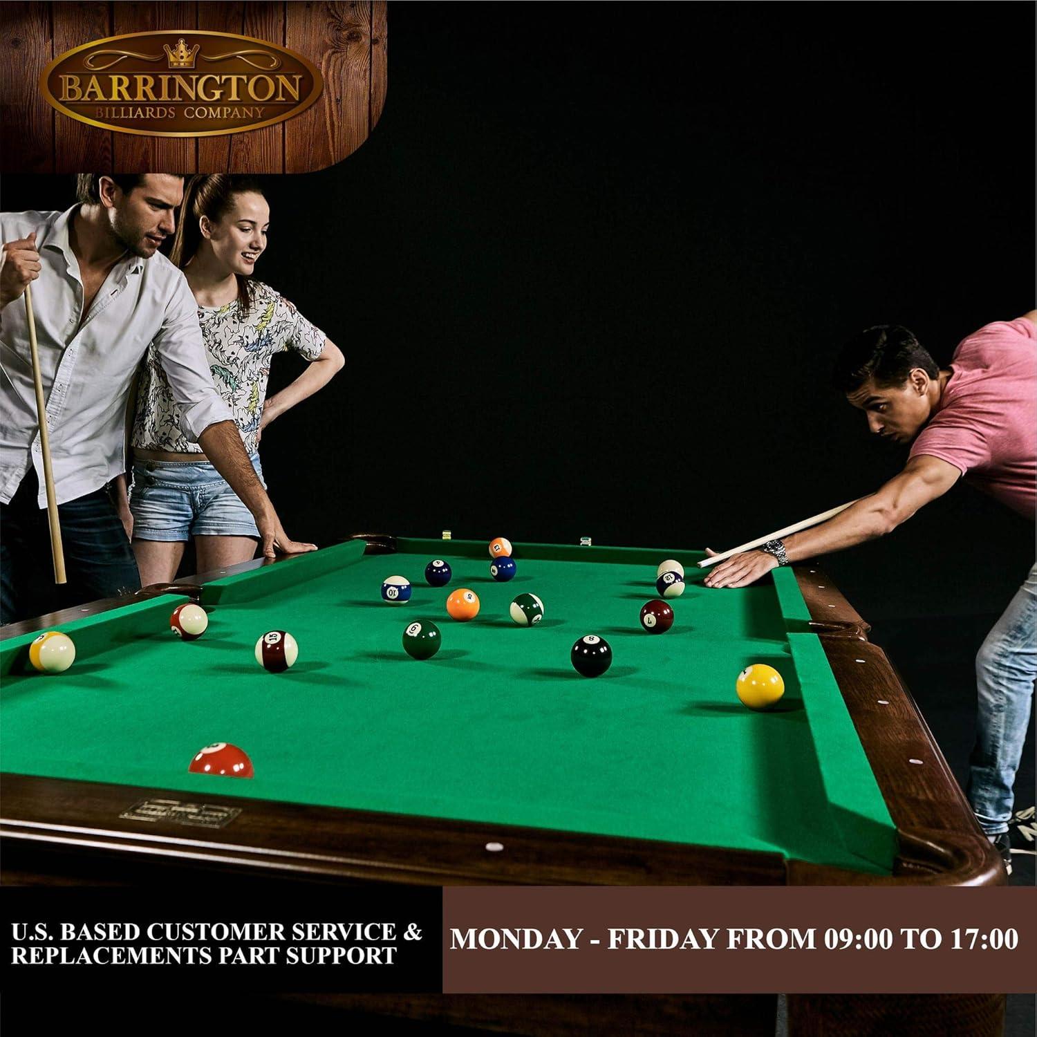 Barrington Billiards Company Barrington Springdale 7.5' Pool Table with Playing Accessories