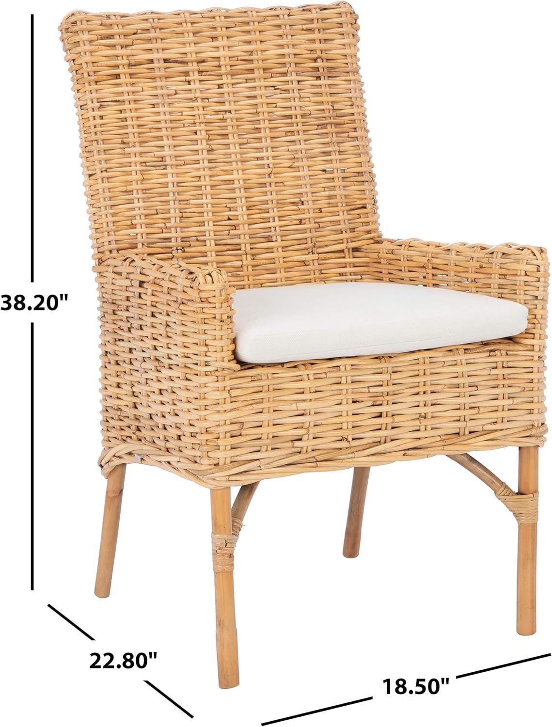 Nancy Rattan Accent Chair W/ Cushion  - Safavieh