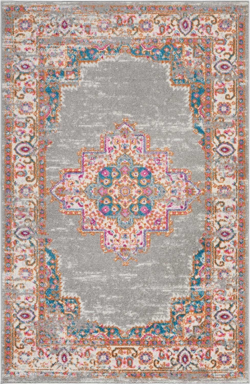 Nourison Passion Medallion Bohemian Indoor Rug