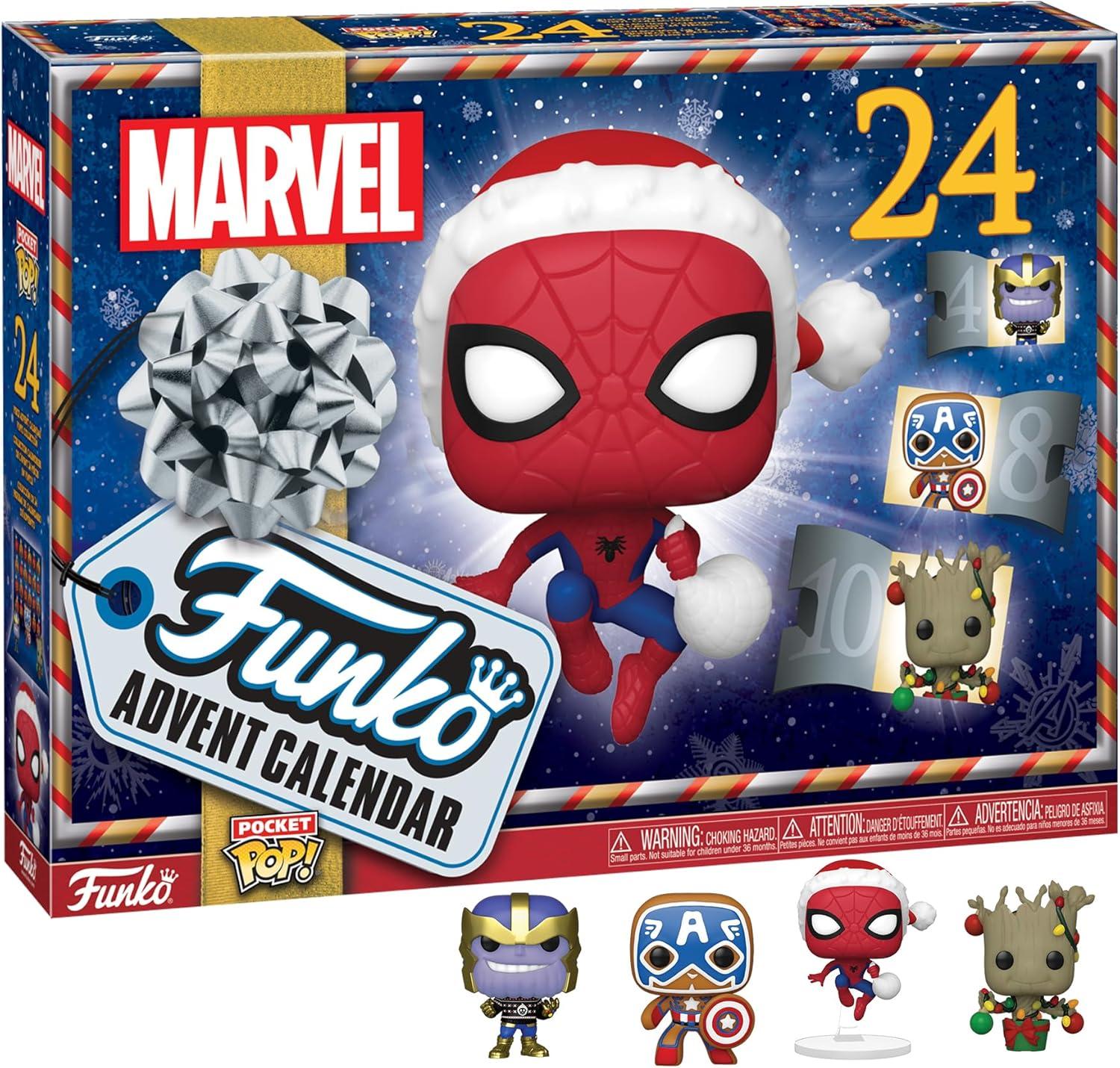 Funko Pop! Advent Calendar: Marvel Holiday 2022 - 24 Days W/ Pocket Pops
