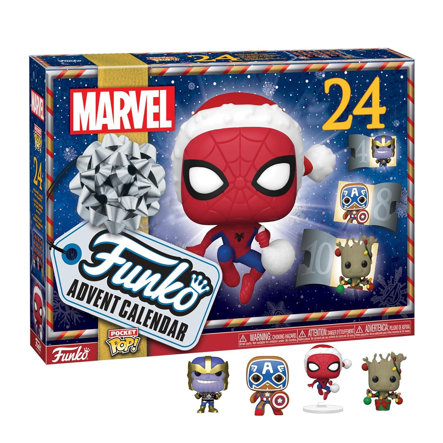Funko Pop! Advent Calendar: Marvel Holiday 2022 - 24 Days W/ Pocket Pops