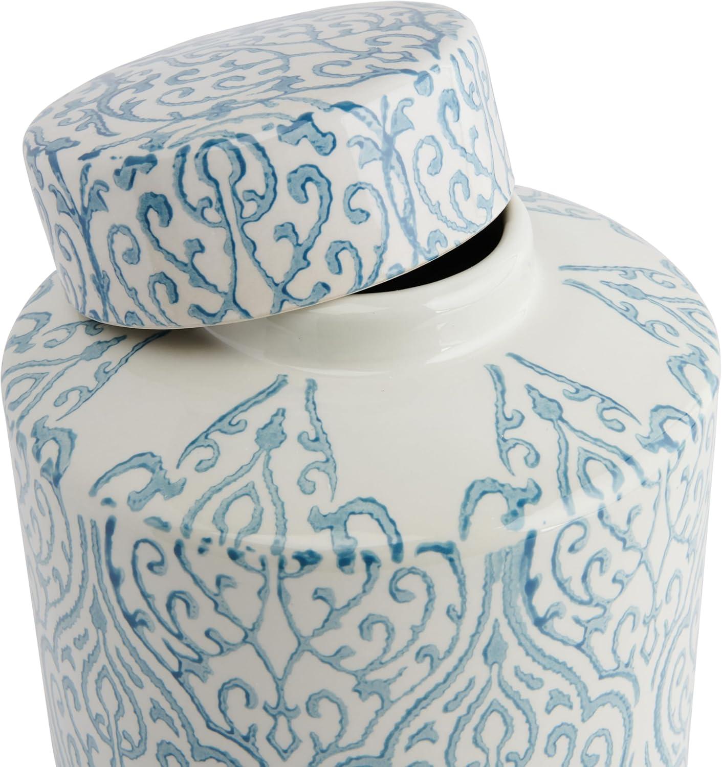 Ceramic Ginger Jar (10-1/8") - Storied Home