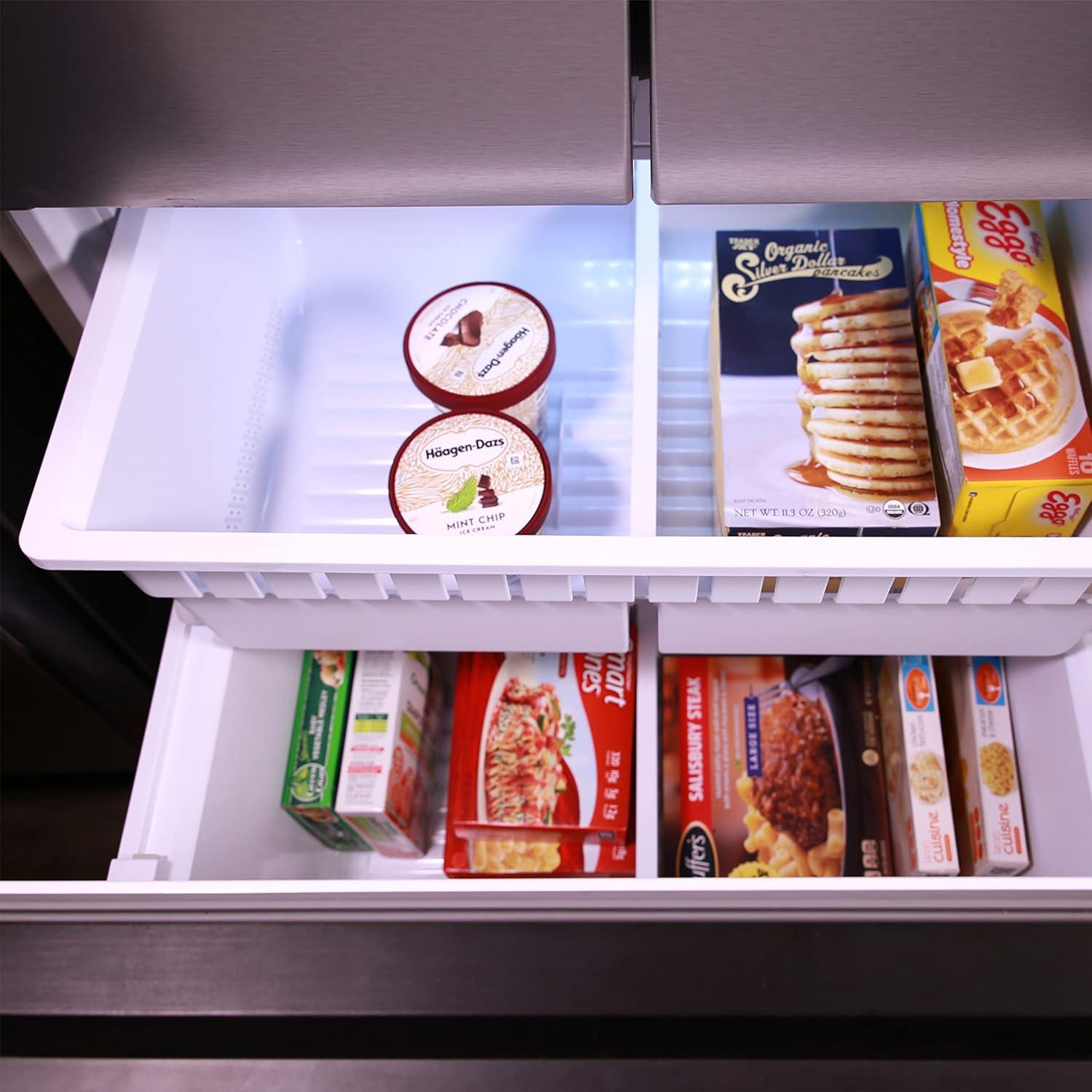 Avanti Frost Free French Door Refrigerator​, 17.5 Cu. Ft., in Stainless Steel (FFFDS175L3S)