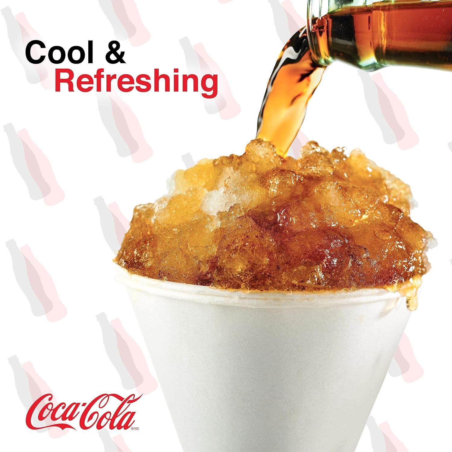 Coca-Cola CKESHVICE2CR Electric Shaved Ice & Snow Cone Maker