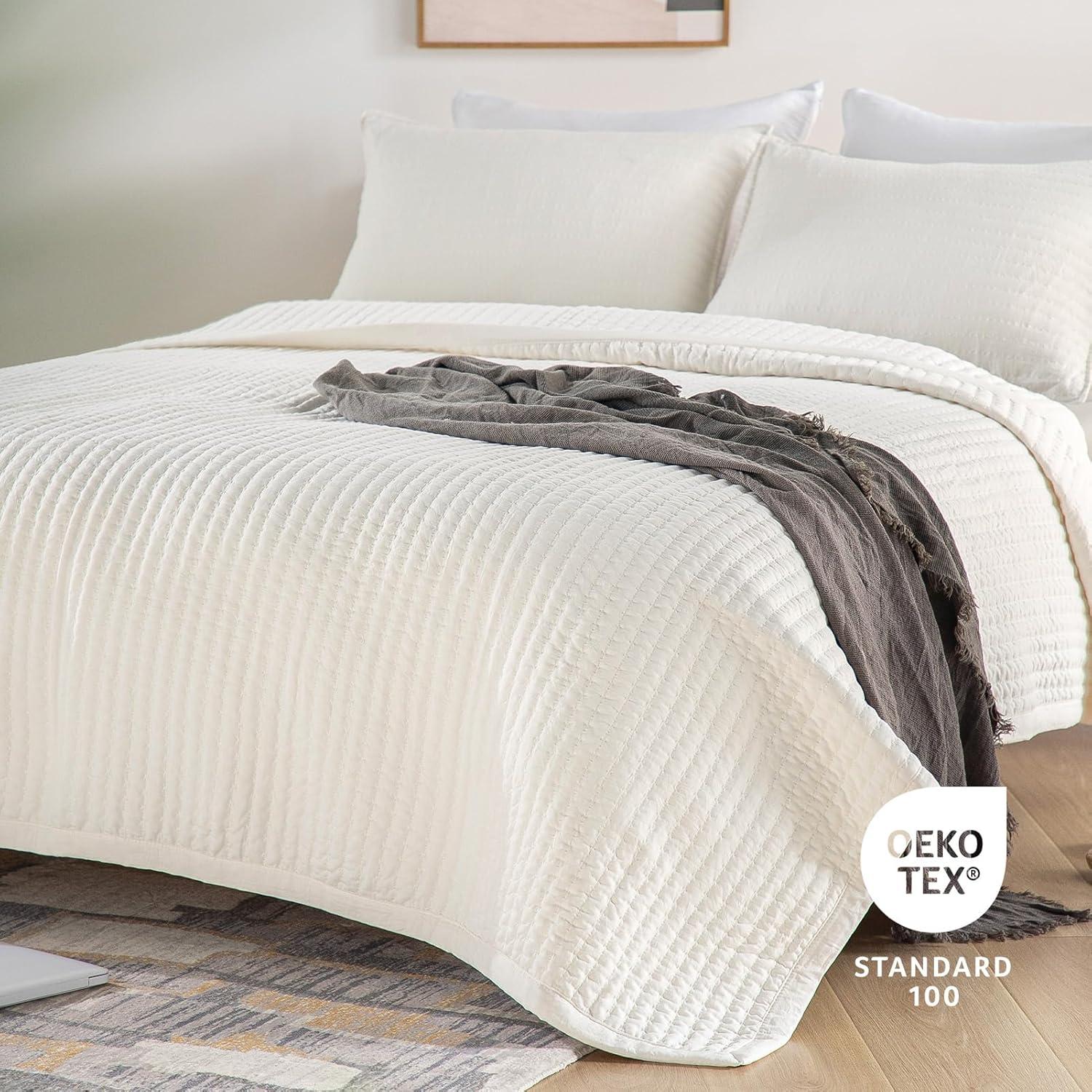 Kasentex Microfiber Reversible Quilt Set