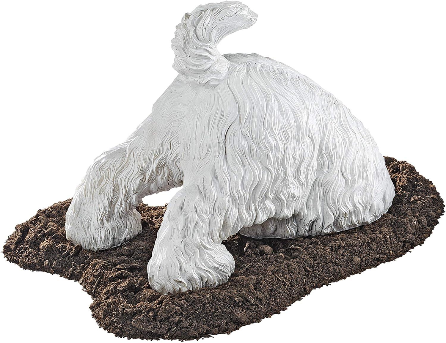 Design Toscano Highland Terrier Digging Dog Figurine