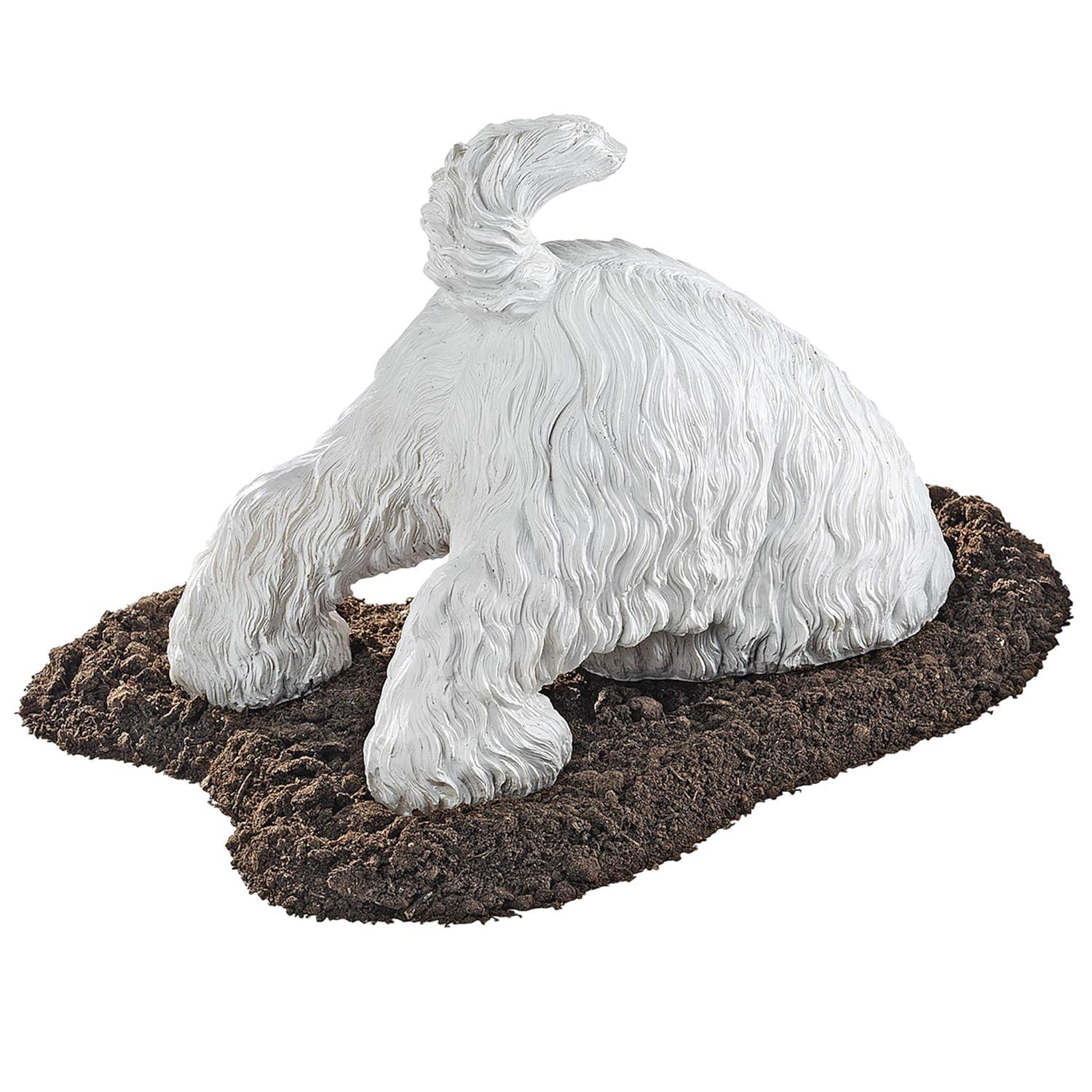 Design Toscano Highland Terrier Digging Dog Figurine