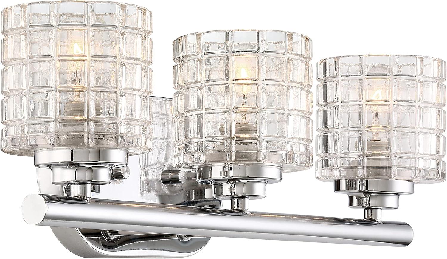 60/6443-Nuvo Lighting-Votive - 3 Light Bath Vanity