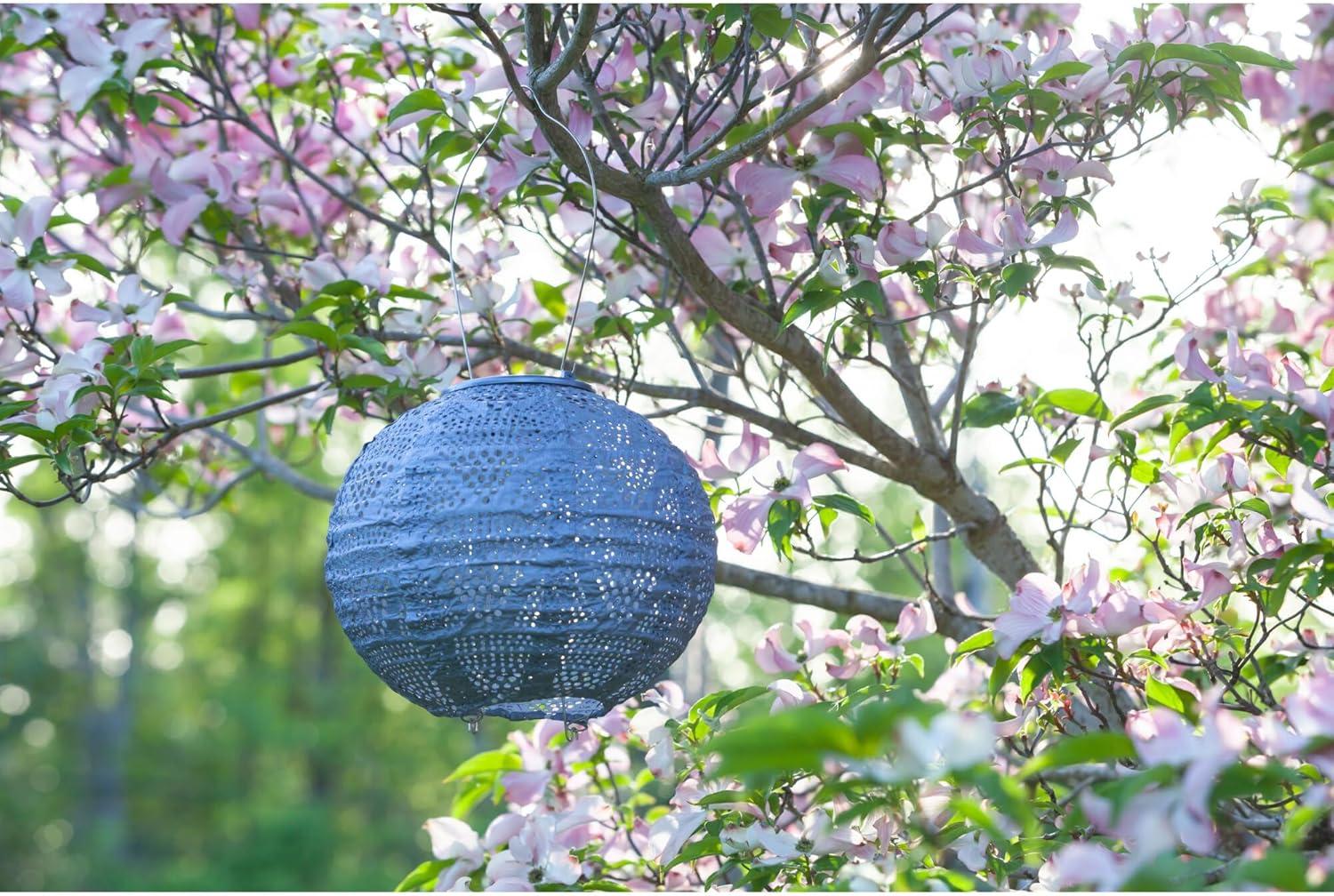 Boho Globe Solar Outdoor Lantern