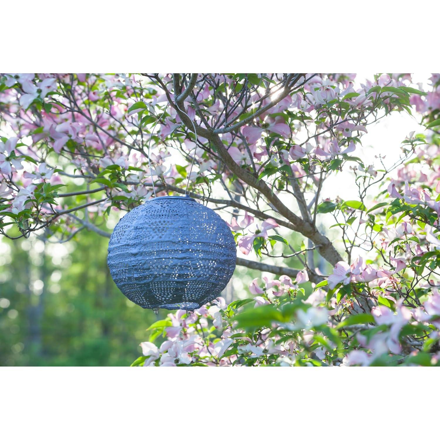 Boho Globe Solar Outdoor Lantern