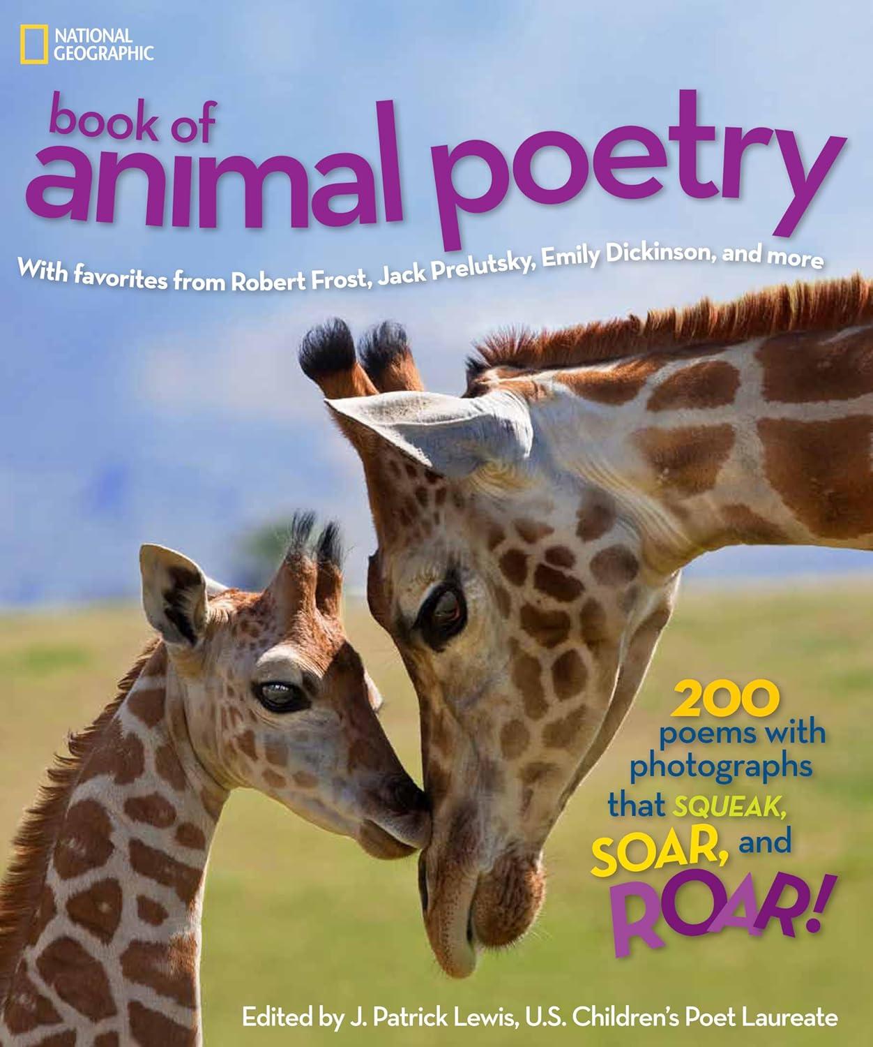 National Geographic Book of Animal Poetry - (Ngk Poetry) by  J Patrick Lewis (Hardcover)