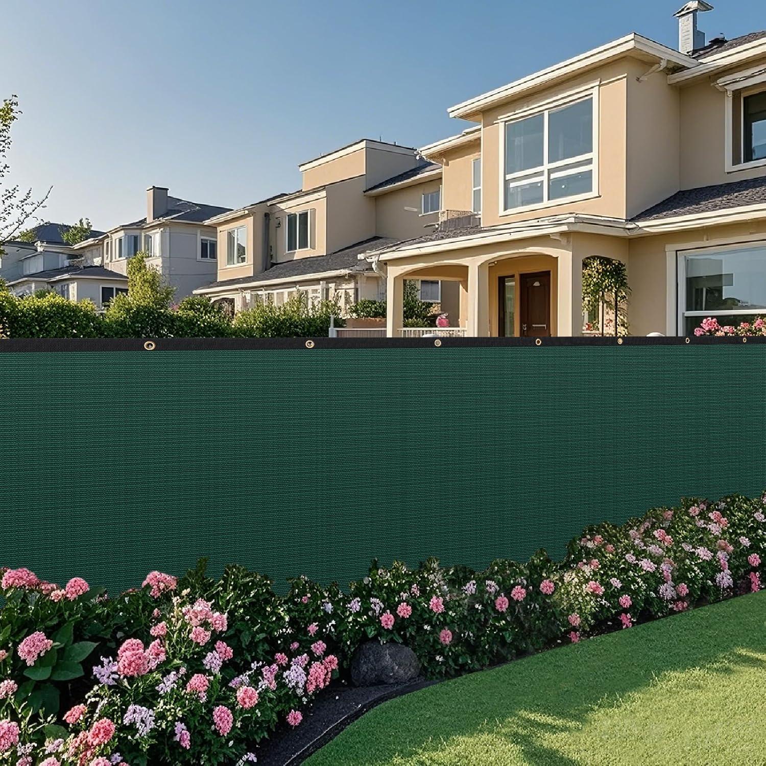 Bibana 6 ft. H x 50 ft. W Composite Privacy Screen