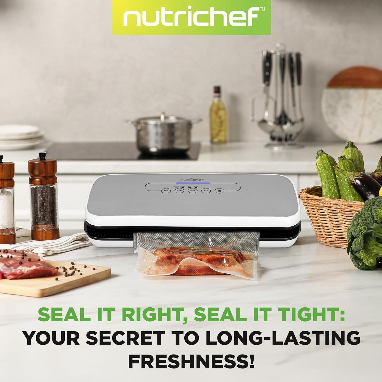 NutriChef Automatic Food Vacuum Sealer
