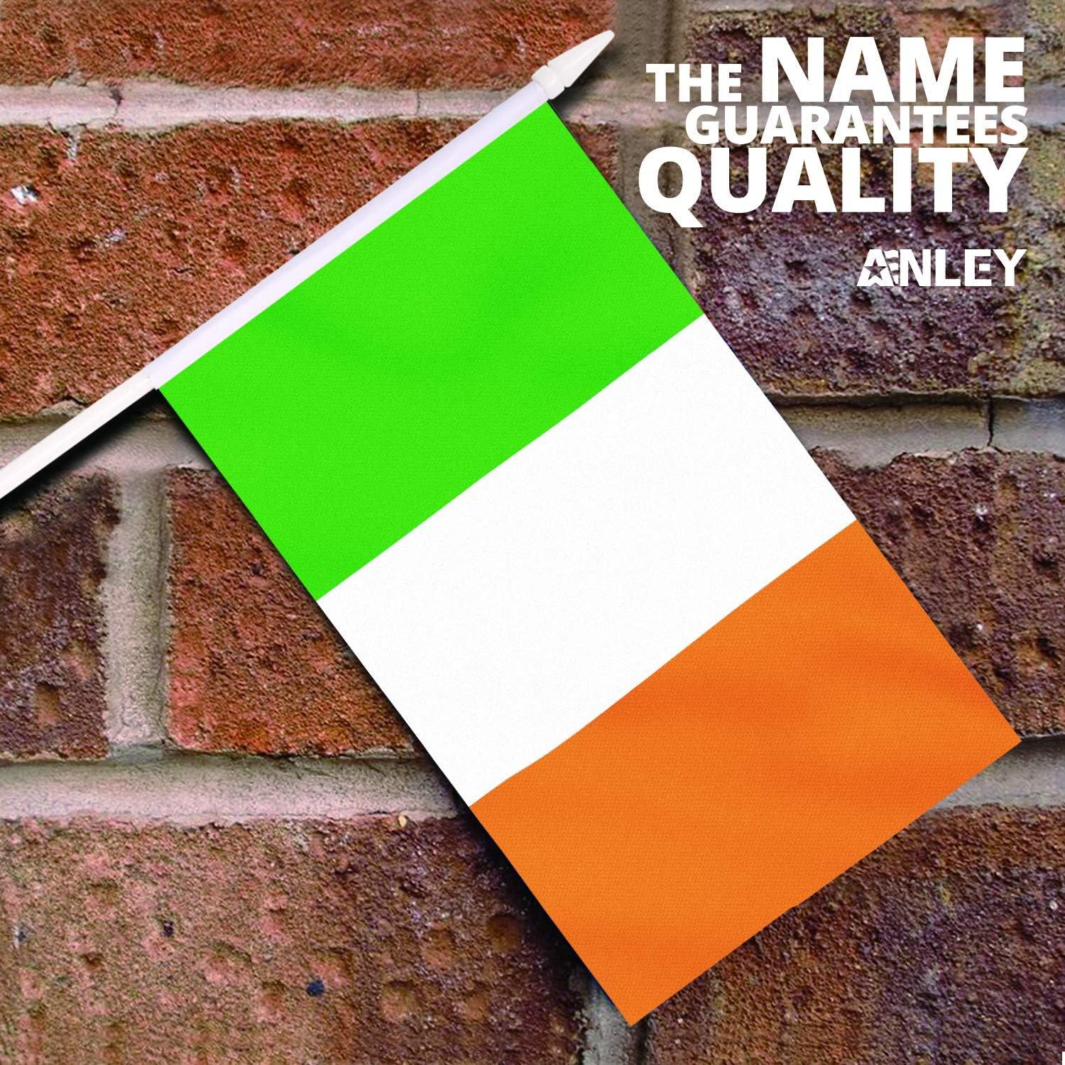 Ireland Stick 2-Sided Polyester 5" x 8" House Flag