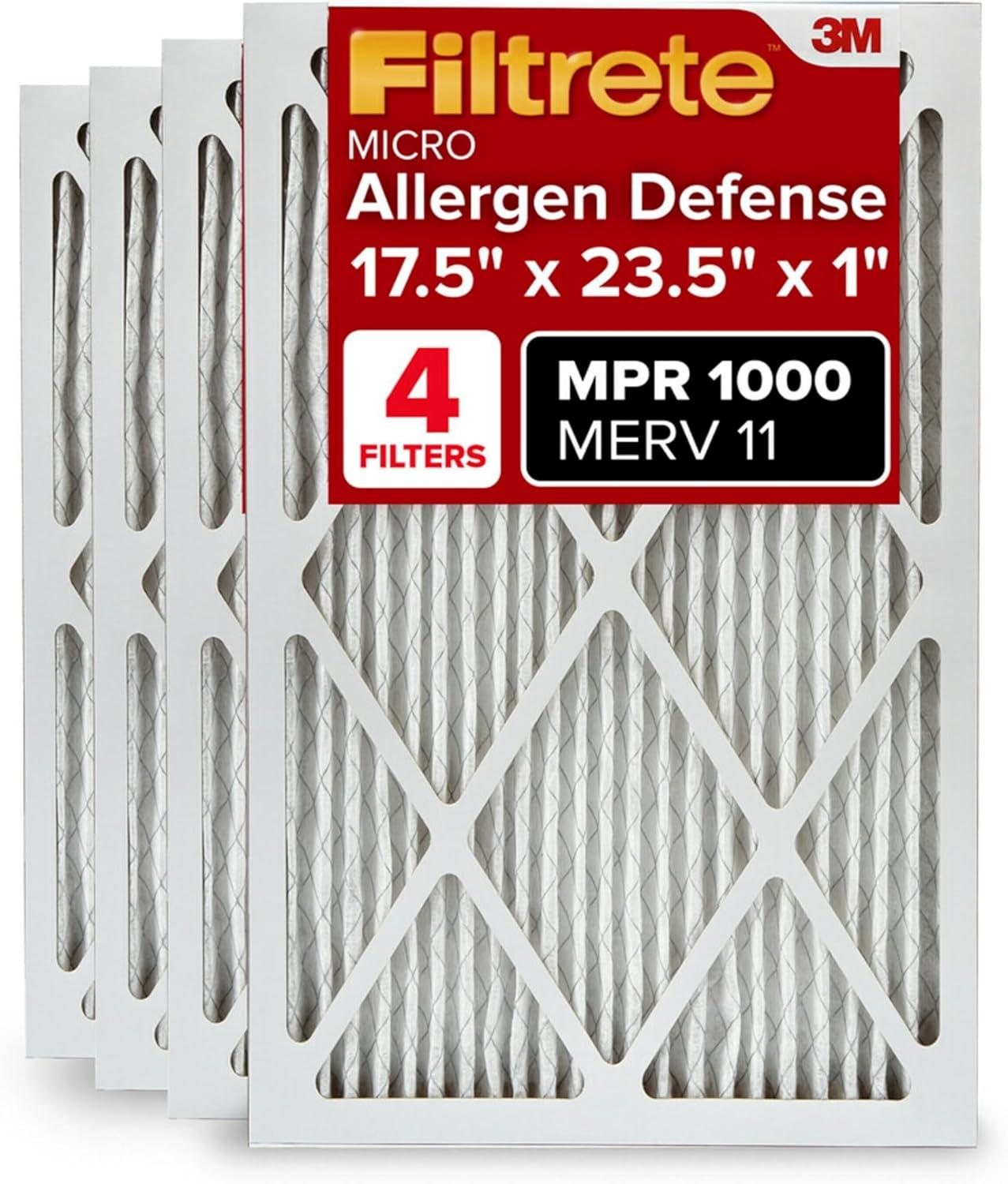 Filtrete Allergen Defense Air Filter 1000 MPR