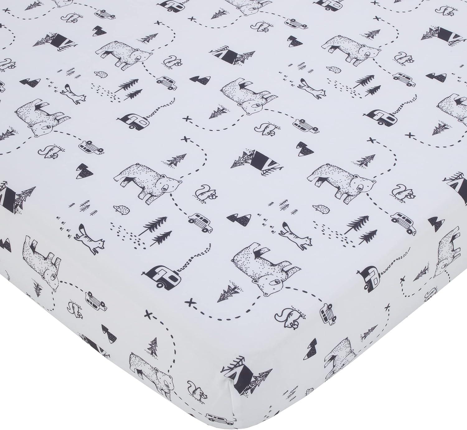 Carter's Woodland Friends 3 Piece Nursery Crib Bedding Set