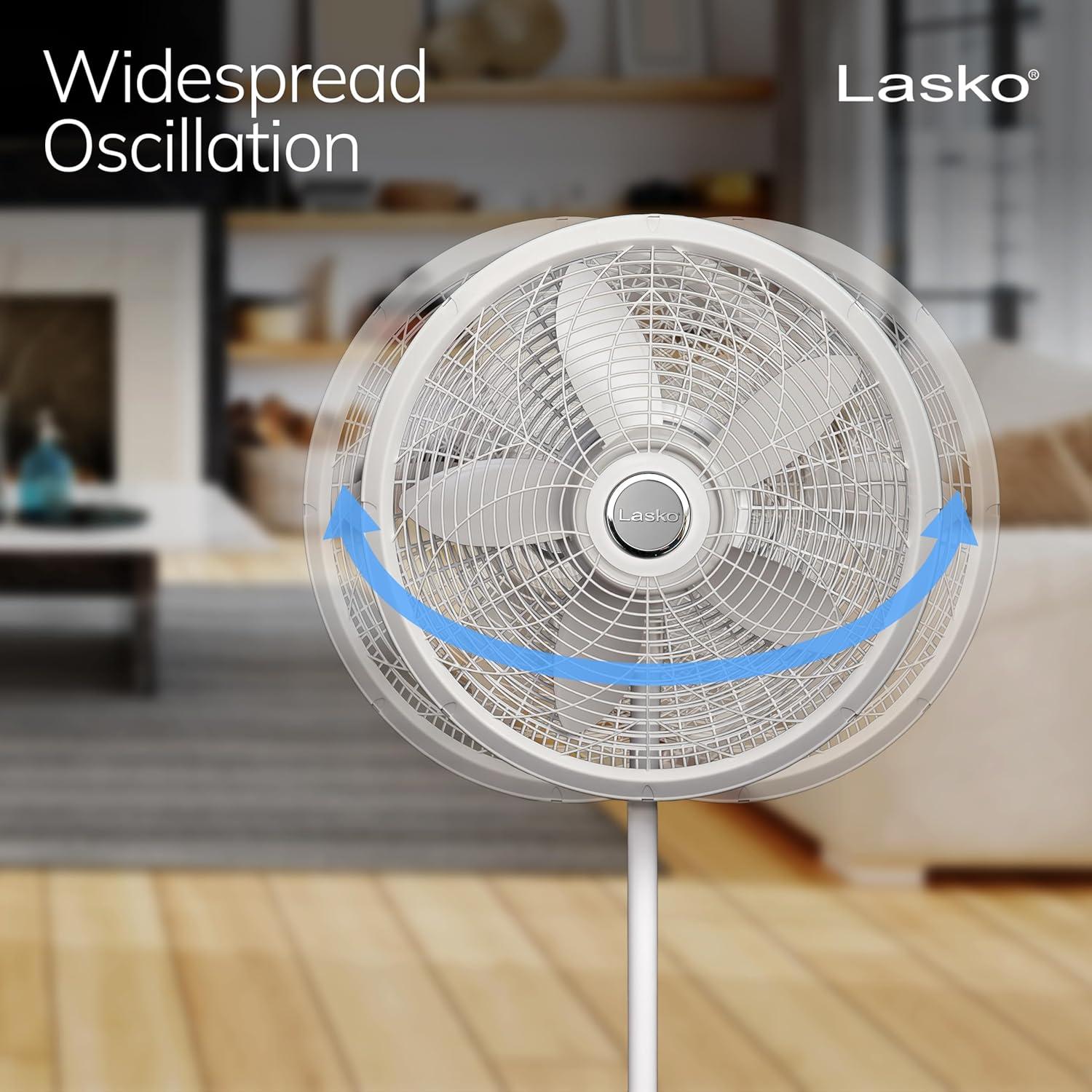 Lasko Lasko 18" Oscillating Pedestal/Standing Fan