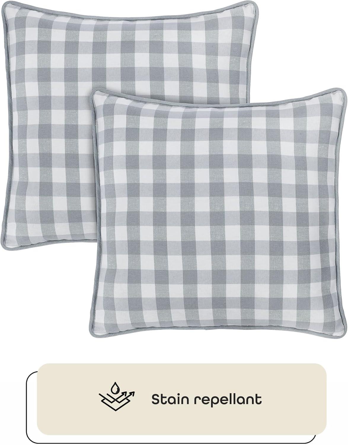 Buffalo Check Checkered Reversible Throw Pillow