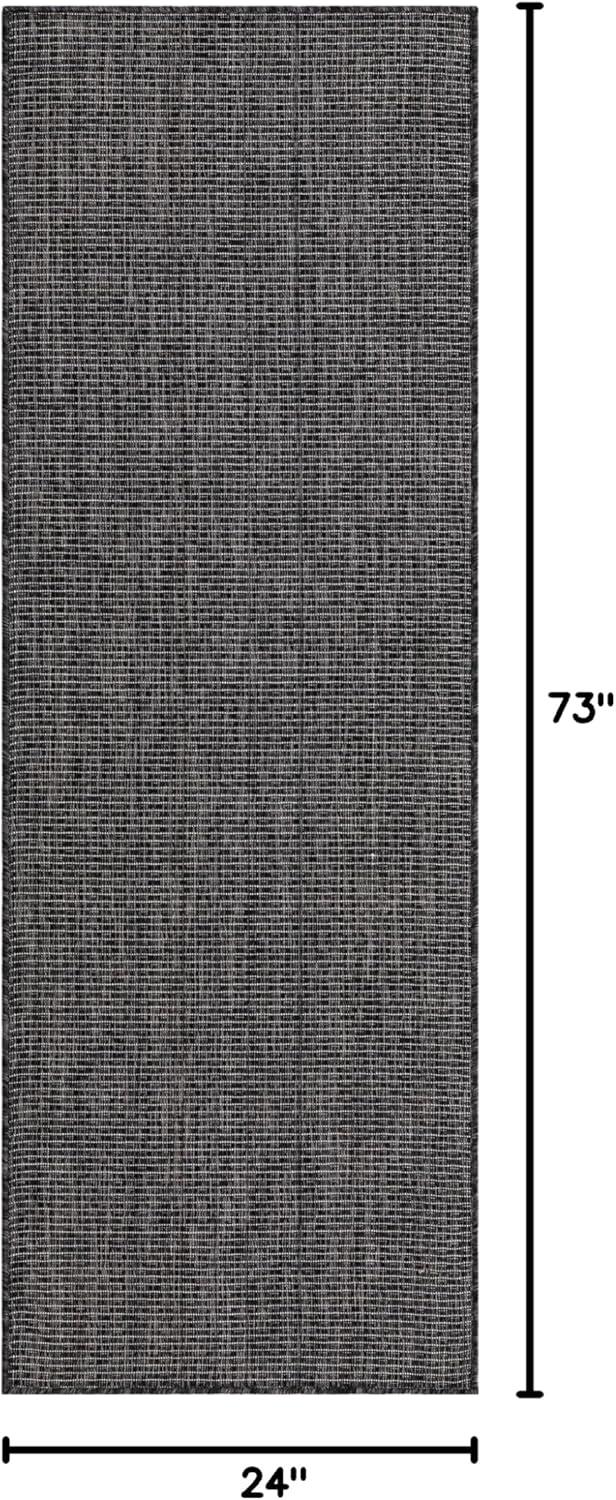 Unique Loom Outdoor Solid Solid Woven Area Rug