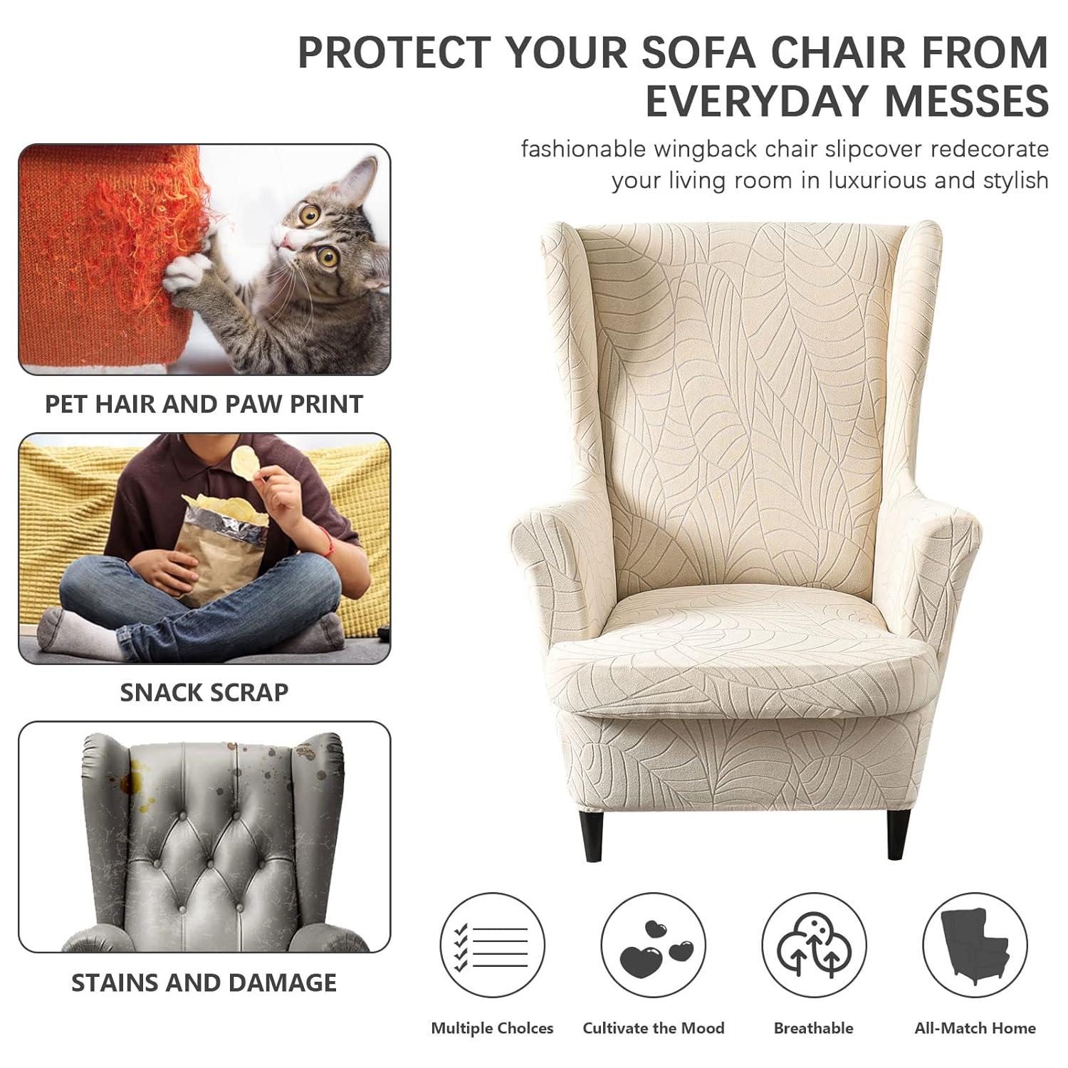 Mercer41 T-Cushion Armchair Slipcover